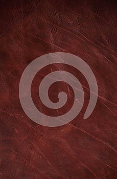 Leather sheet and scratched.