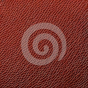 Leather texture background, brown leather material pattern close view square illustration