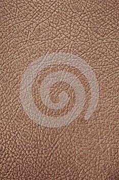 Leather texture. Expensive, manufacturing.