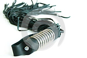 Leather whip