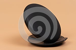 Leather wireless charger pad