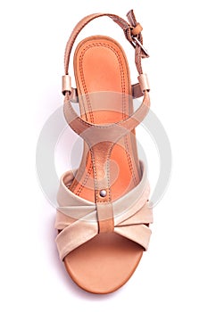 Leather women sandals