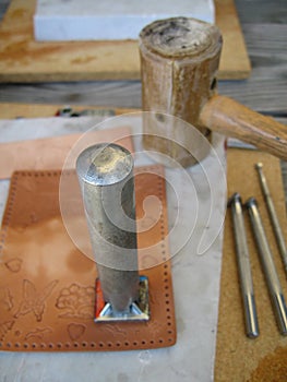 Leather working tools