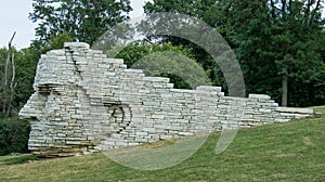 Leatherlips from the Side