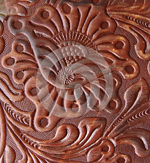 Leatherwork detail