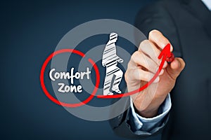 Leave comfort zone