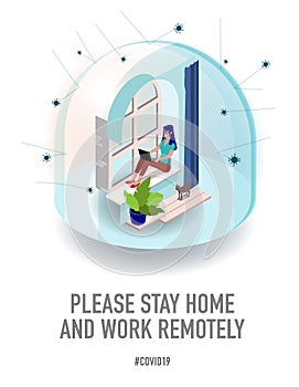 Leave the office and work remotely