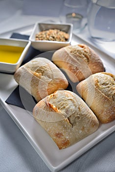 Leavened bread roll