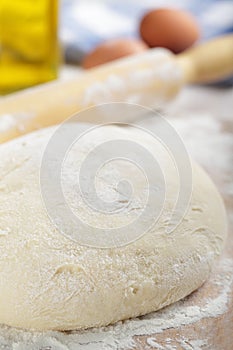 Leavened dough photo