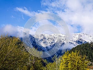 Leavenworth mountains photo