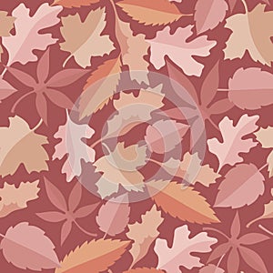 Leaves marsala pattern