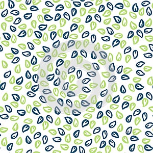 Leaves pattern. Simple leaves pattern.