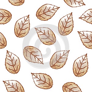 Leaves Seamless Pattern