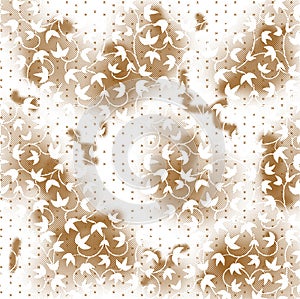 Leaves texture pattern. flora design background