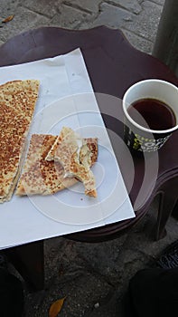 Lebanese breakfast routine