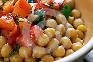 Lebanese Chickpea Balila