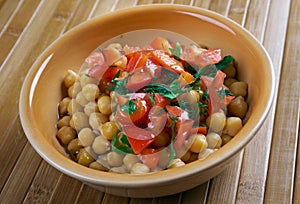 Lebanese Chickpea Balila