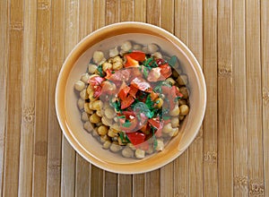 Lebanese Chickpea Balila