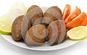 Lebanese Food of fried Kibe