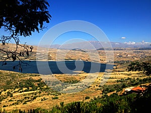 Lebanese landscape, Bekaa Valley Beqaa (Bekaa) Valley, Baalbeck, Lebanon