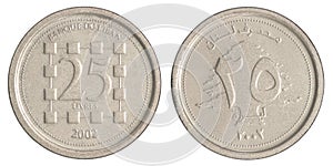 Lebanese livres coin