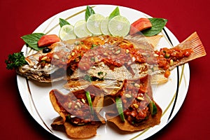 Lebanese Spicy Fish