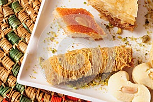 Lebanese sweets.