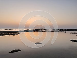 Lebanon Beirut beach romantic sunset