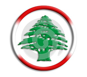 Lebanon shield for olympics photo