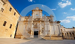 Lecce cathedral photo