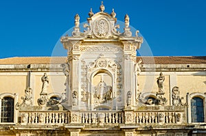 Lecce Cathedral, St. Oronzo statue photo