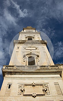 Lecce cathedral tower , italy