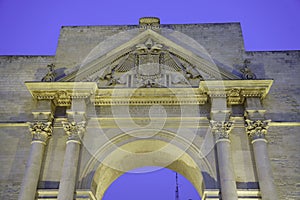 Lecce: Porta Napoli, ancient arch