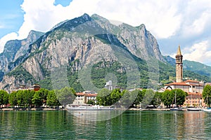 Lecco, lake Como, Italy