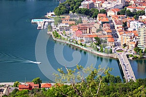 Lecco, lake Como, Italy