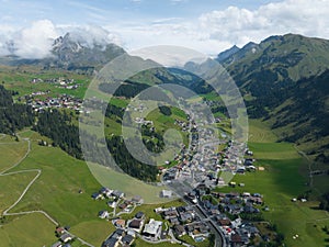 Lech municipality western Austrian state of Vorarlberg, located in Bludenz. Winter sports holiday resort destination in