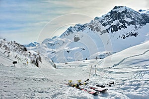 Lech Zurs ski resort, Arlberg, Tyrol, Austria