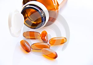 Lecithin supplement capsules