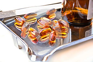 Lecithin supplement capsules