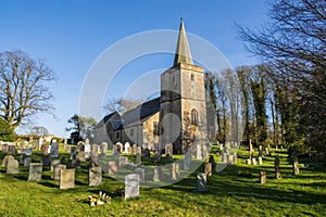 Leck Church in Lancashire NorthWest England