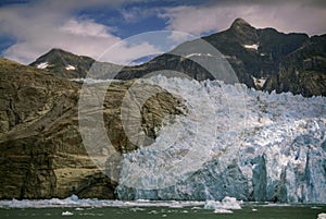 The LeConte Glacier in Southeast Alaska