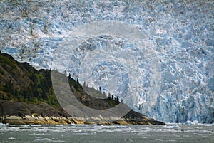 The LeConte Glacier in Southeast Alaska