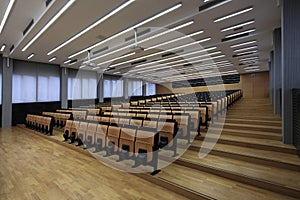 Lecture hall photo