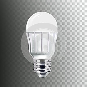 Led bulb. diode energy saving lamp. 3D.