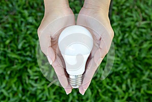 LED bulb - energy lighting in our control