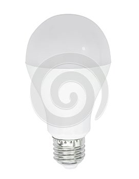LED Bulb Isolated on White Background with clipping path