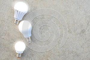 LED Bulbs with lighting