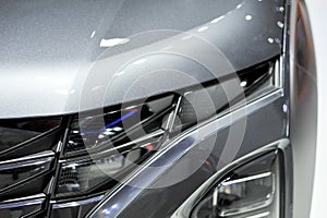 Led car light close up