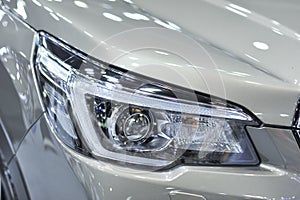 led car light close up