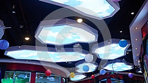 Led ceiling light used in shopping mall